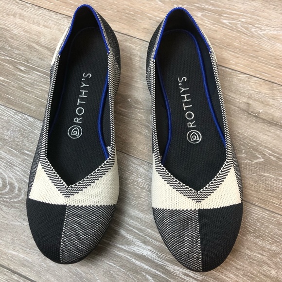 Rothy's Shoes - Rothy’s Captoe Black Flats size 9